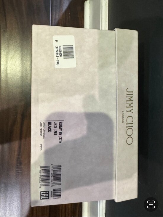 JIMMY CHOO ROMY85 High Heels Black Lace - Picture 3 of 6